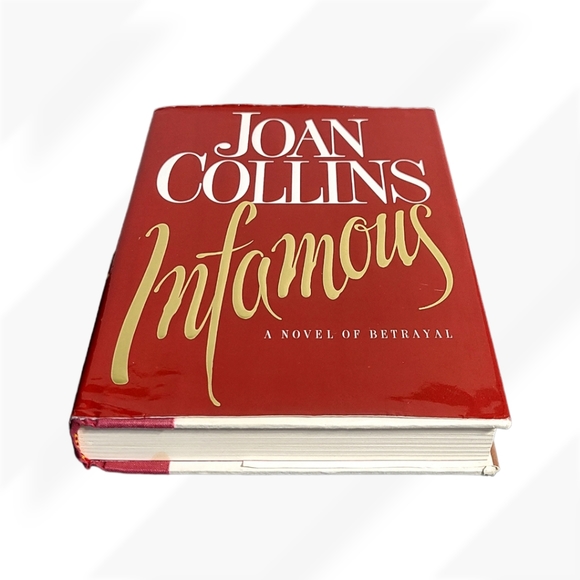 📌 *Book - Infamous - Joan Collins - Hardcover - Picture 3 of 11